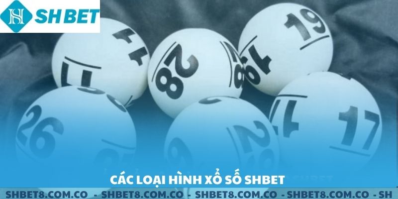 Các loại hình xổ số SHBET.